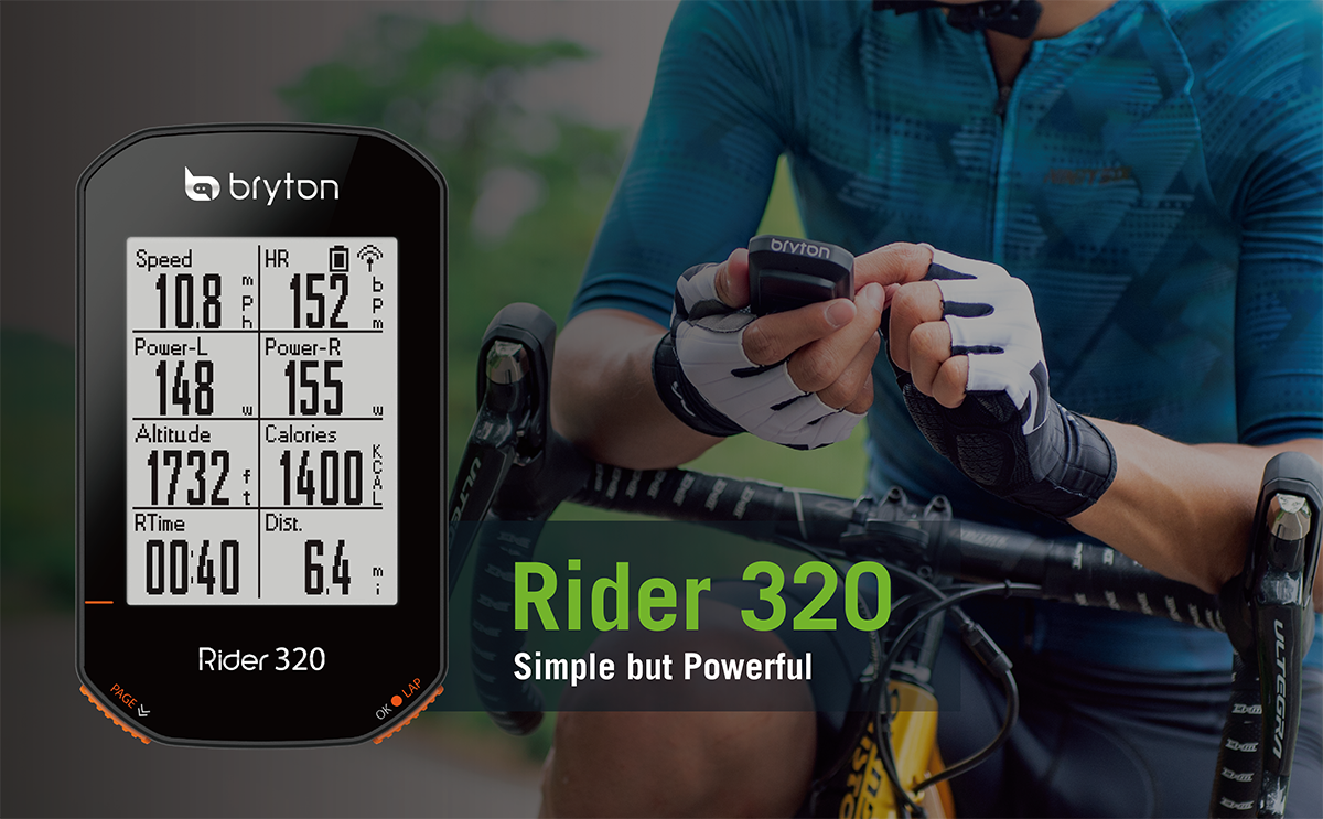 Rider 320 Simple But Powerful – Bryton Global Official