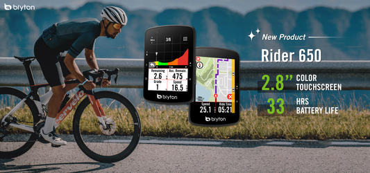 Bryton Expands GPS Lineup with New Mid-Range Rider 650 & 550