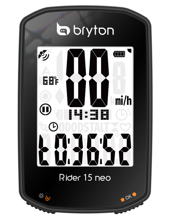 Bryton Rider 15 neo – Bryton Global Official