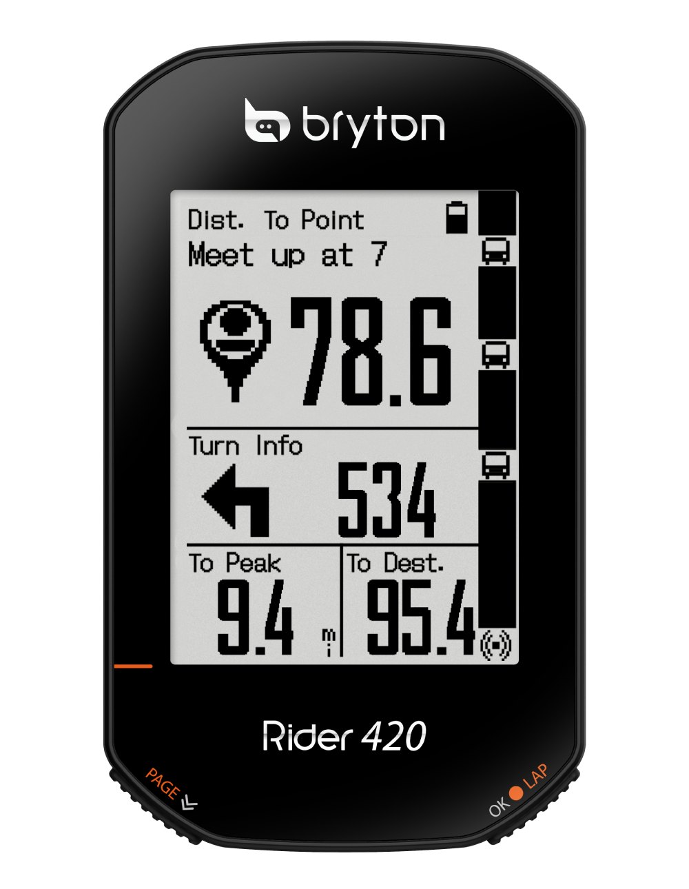 Bryton Rider 420 GPSサイコン ケイデンスセンサーセット Bryton Rider 420 – Bryton Global Official