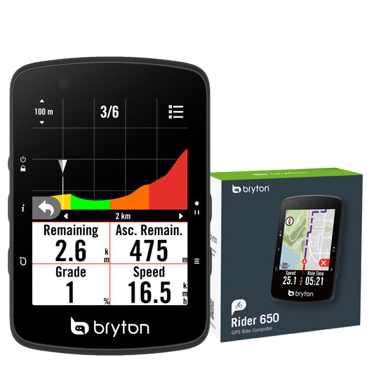 brotect Pellicola Vetro Opaca per Bryton Rider 650 (3 Pezzi brotect Pellicola Vetro Opaca per Bryton Rider 650 (3 Pezzi
