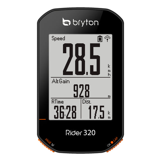 With 320 Rider Bryton Rider 320 – Bryton Global Official
